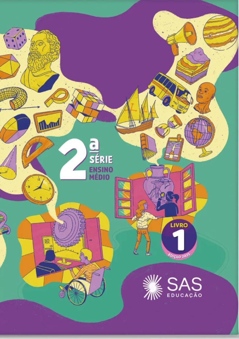 Pacote 2° ano ensino médio com Material Didático e Coletivo Leitor